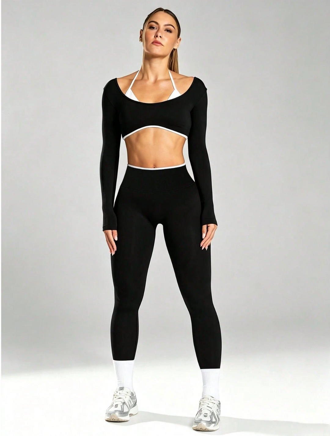 Tamprės "Lifting Black Compression"