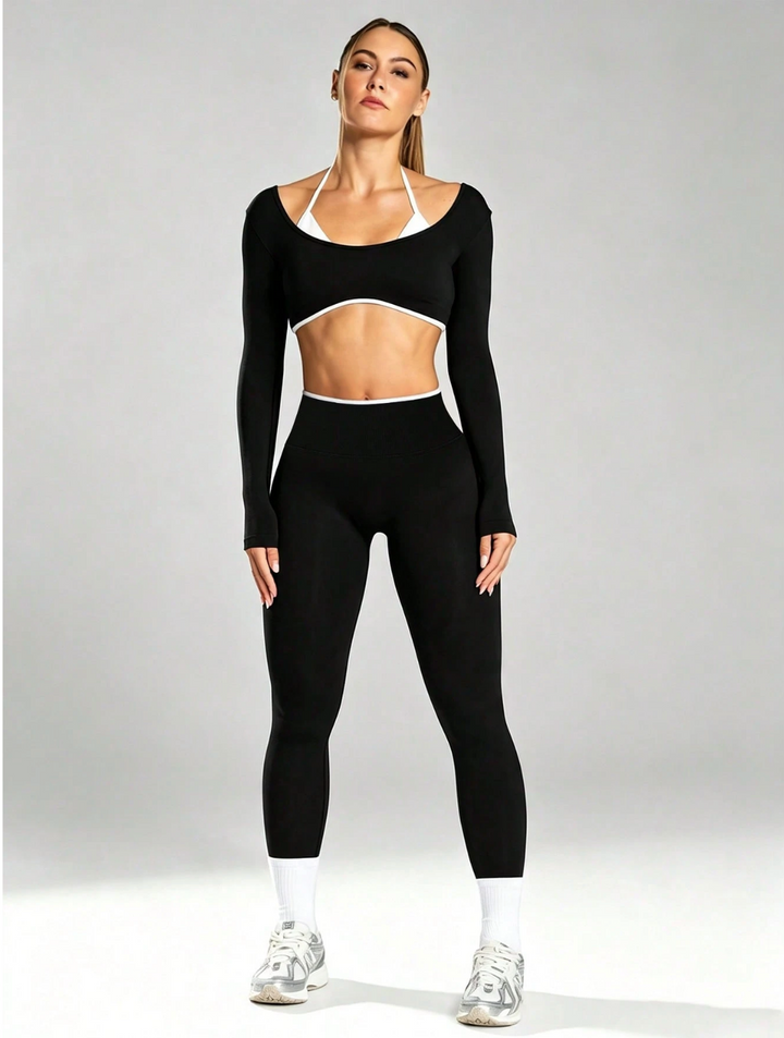 Tamprės "Lifting Black Compression"