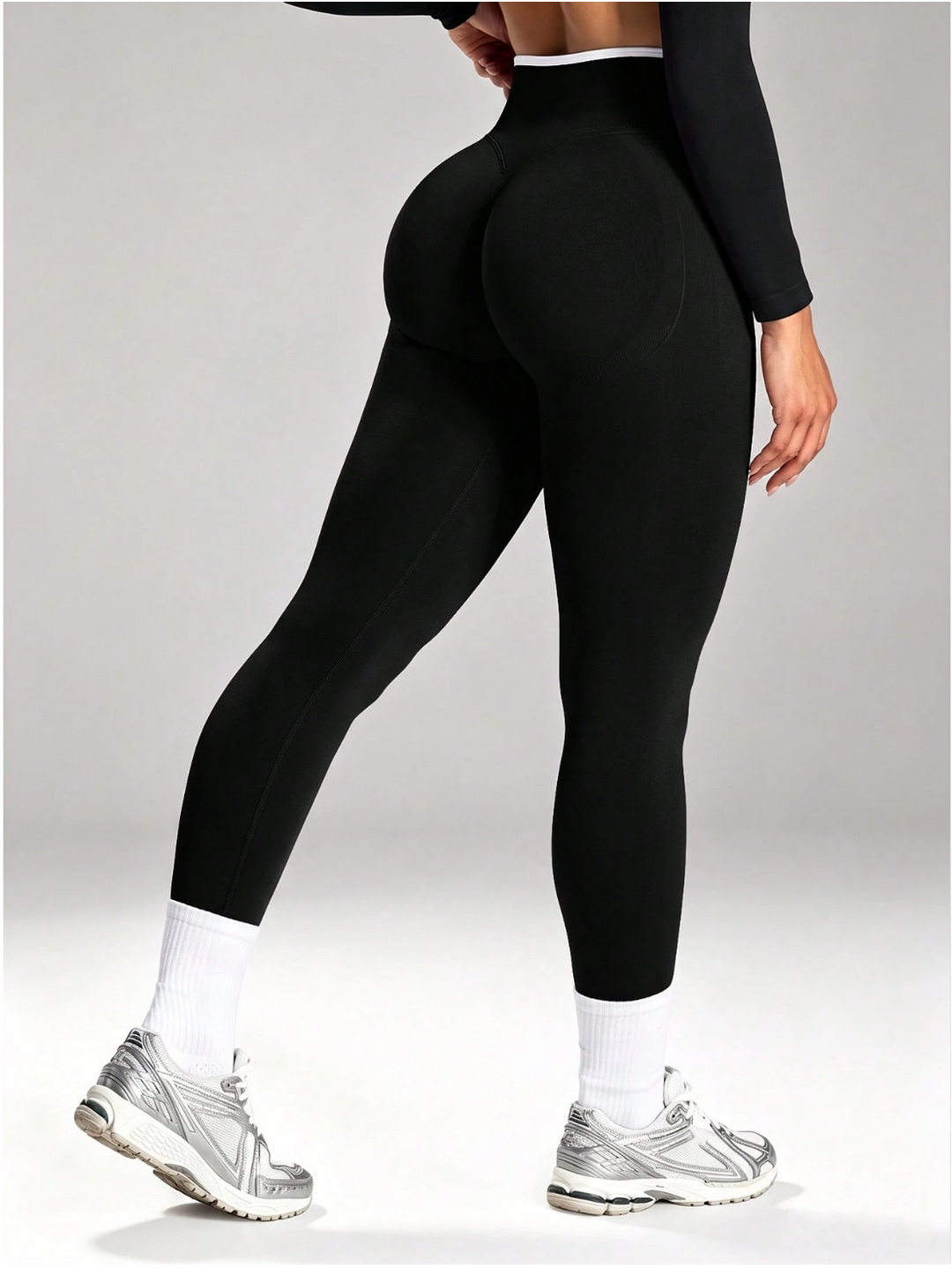Tamprės "Lifting Black Compression"